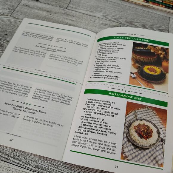 Country Cooking Prize-Winning Beef RECIPE CARDS‎ Collection Cookbook Booklet - Picture 6 of 11